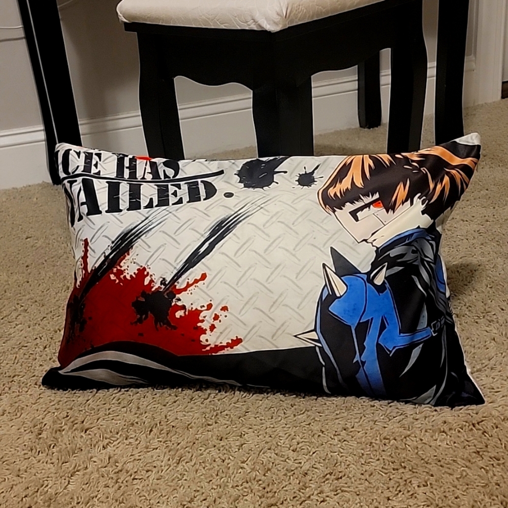 Persona 5 All-Out-Attack double sided pillow